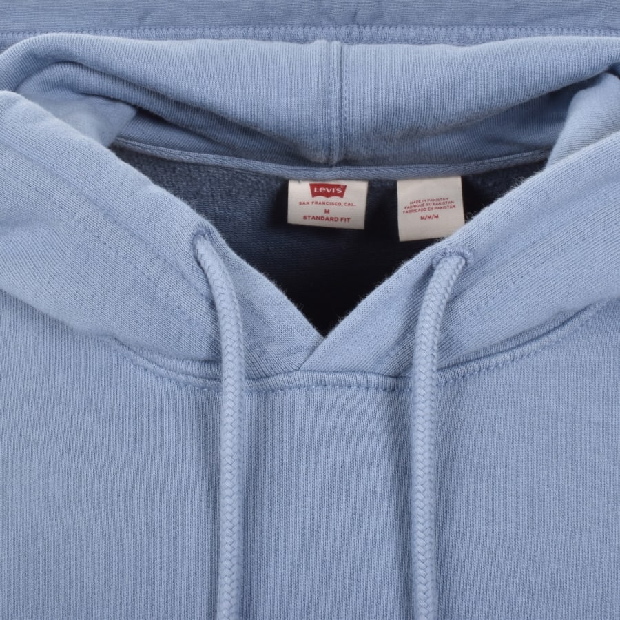 Image number 4 for Levis Original Logo Hoodie Blue