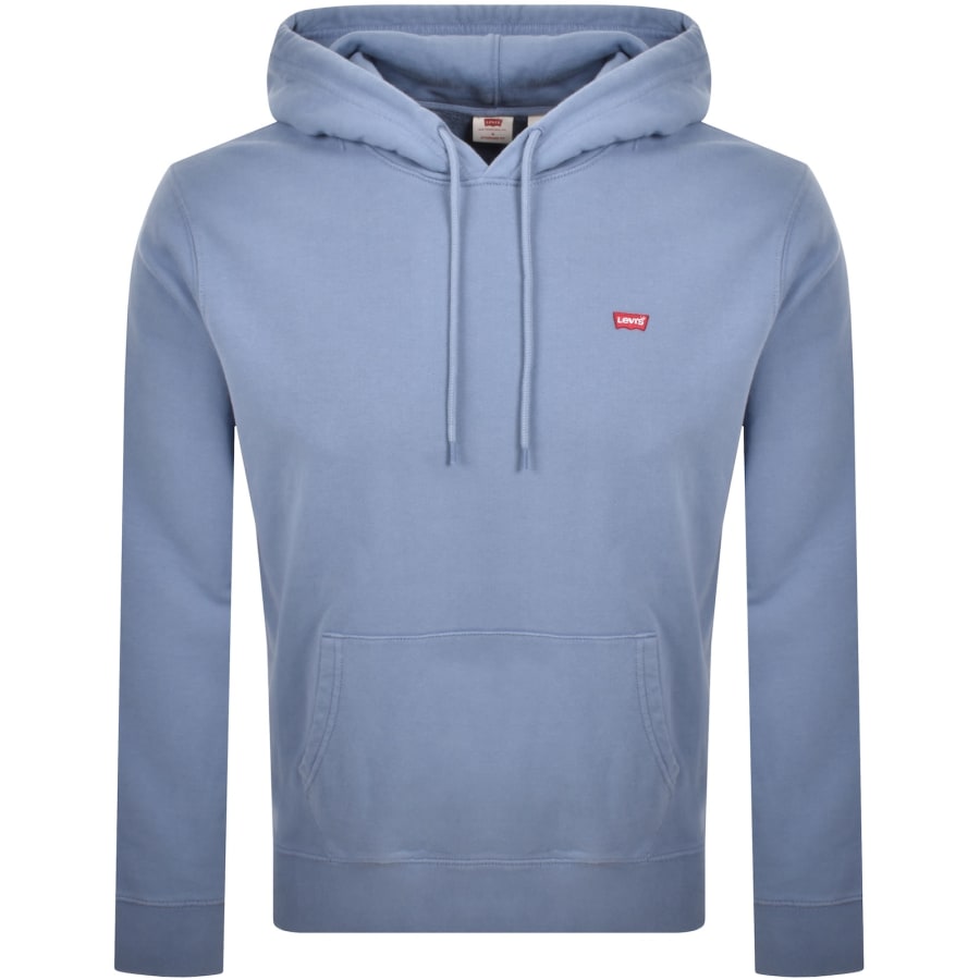 Image number 1 for Levis Original Logo Hoodie Blue