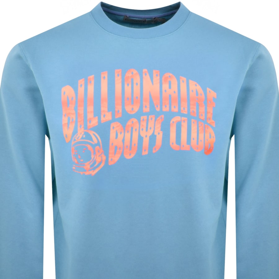 Image number 2 for Billionaire Boys Club Mountain Sweatshirt Blue