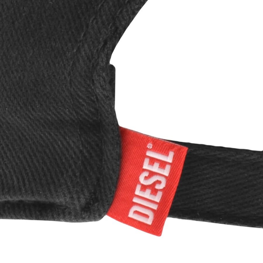 Image number 3 for Diesel Corry Jacq Wash Cap Black