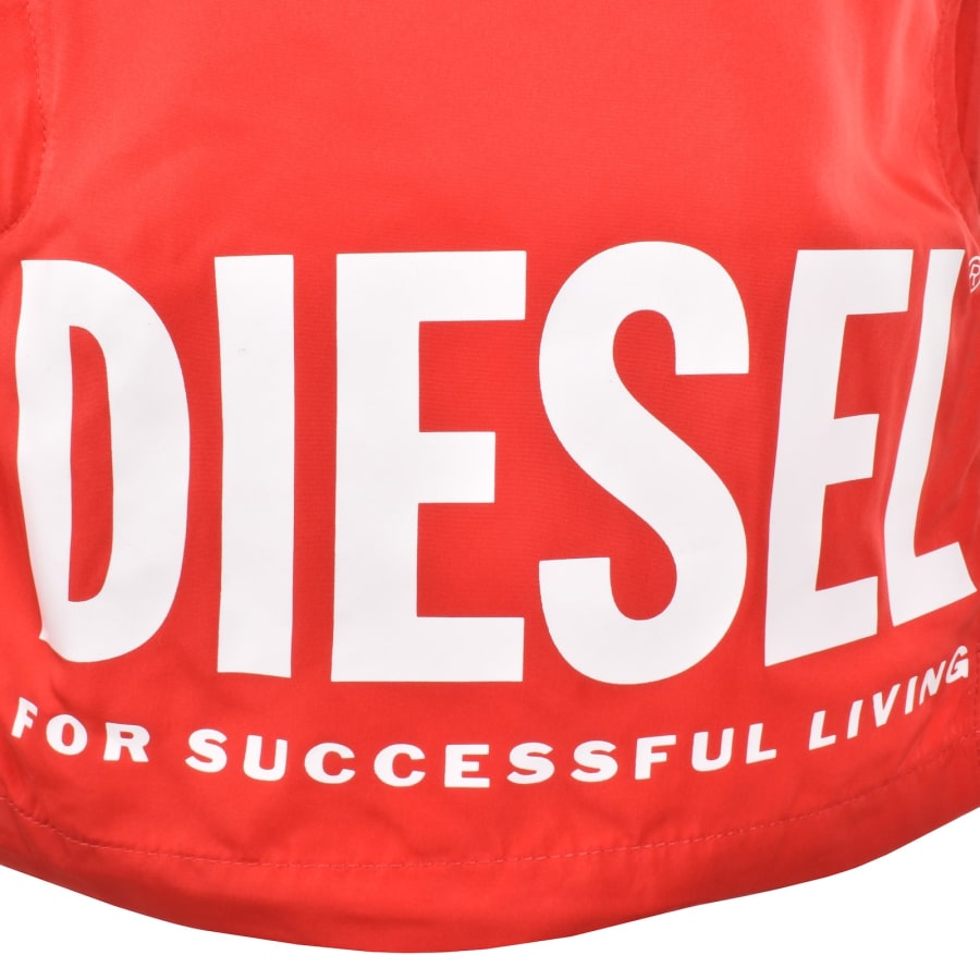 Image number 3 for Diesel Mario 34 Core Swim Shorts Red