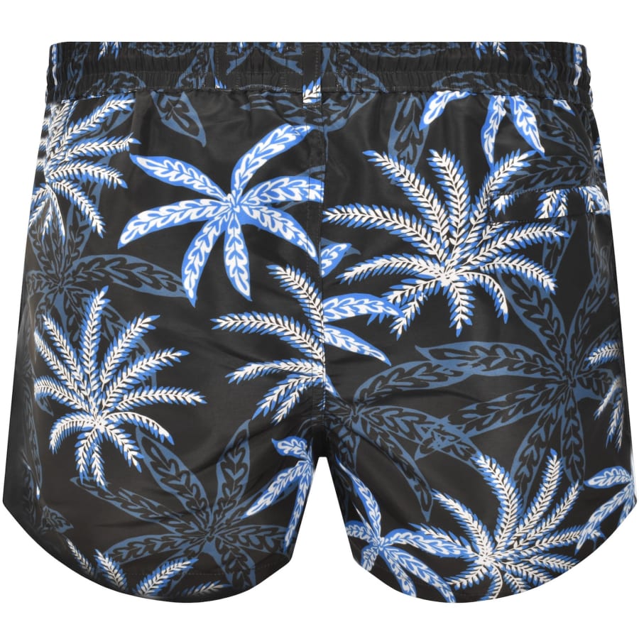 Image number 2 for Paul Smith Palms Swim Shorts Black