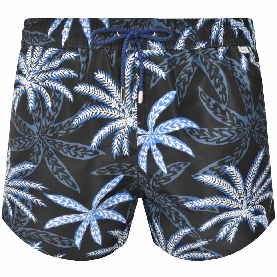 Image number 1 for Paul Smith Palms Swim Shorts Black