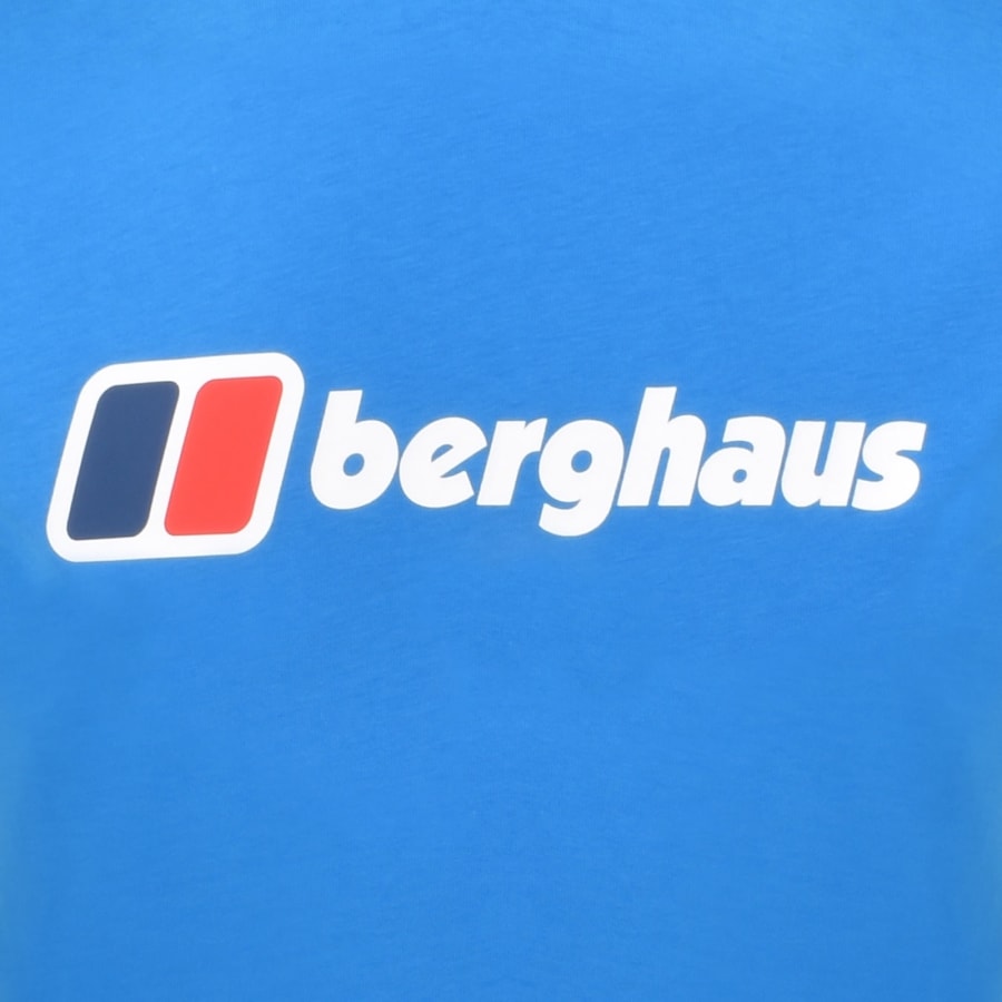 Image number 3 for Berghaus Classic XL Logo T Shirt Blue