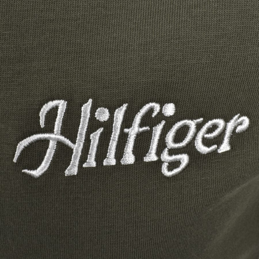 Image number 3 for Tommy Hilfiger Logo Summer T Shirt Green