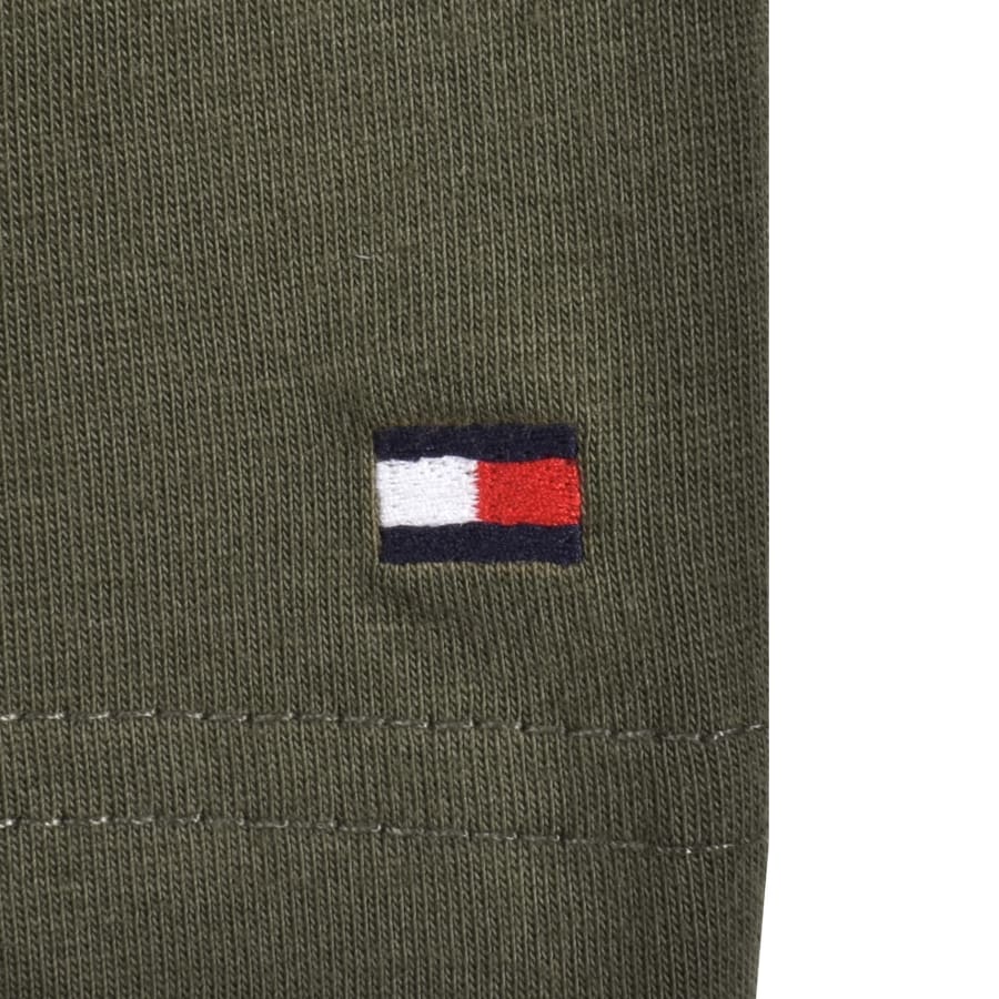 Image number 4 for Tommy Hilfiger Logo Summer T Shirt Green