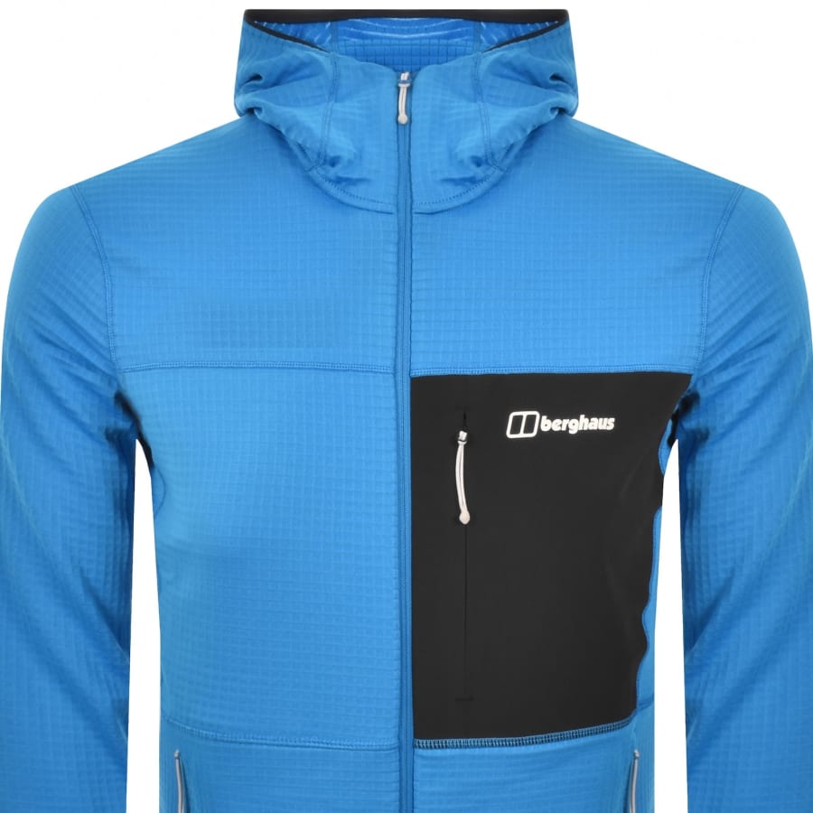 Image number 2 for Berghaus Ridge Hiker Hoodie Blue