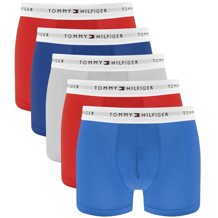 Image number 1 for Tommy Hilfiger Underwear 5 Pack Trunks