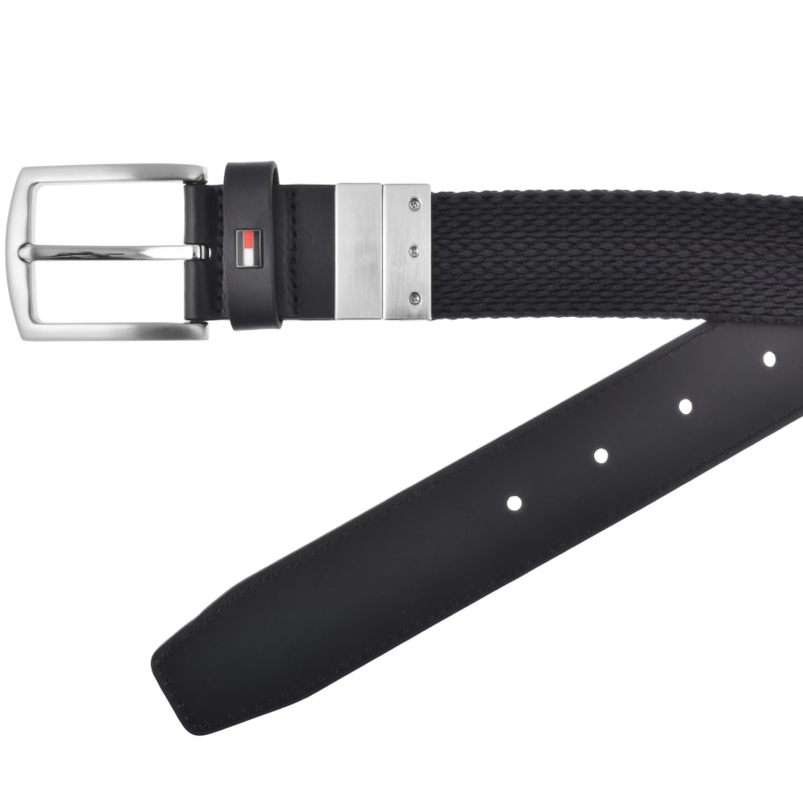 Image number 3 for Tommy Hilfiger Denton Reversible Belt Navy