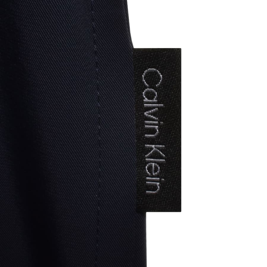 Image number 3 for Calvin Klein Nylon Overshirt Jacket Navy