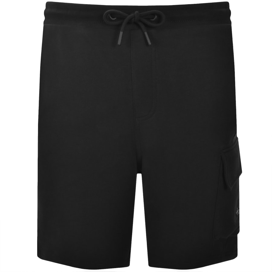 Image number 2 for Calvin Klein Jeans Logo Shorts Black