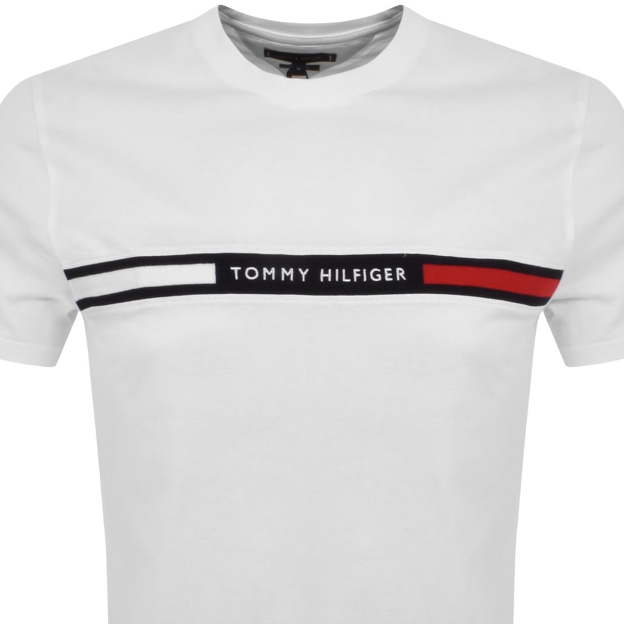 Image number 2 for Tommy Hilfiger Logo T Shirt White
