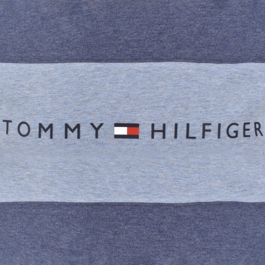 Image number 3 for Tommy Hilfiger Lounge Logo T Shirt Navy