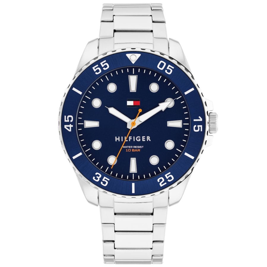 Image number 1 for Tommy Hilfiger Oceanic Diver Watch Silver