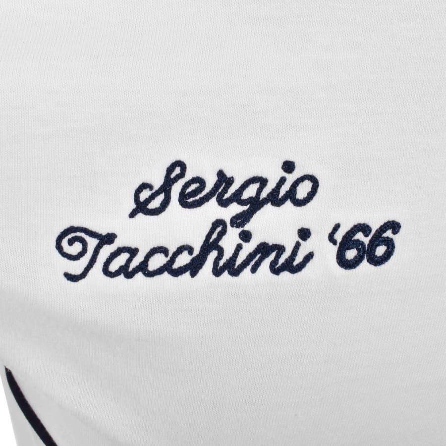 Image number 3 for Sergio Tacchini Orion Davis T Shirt White