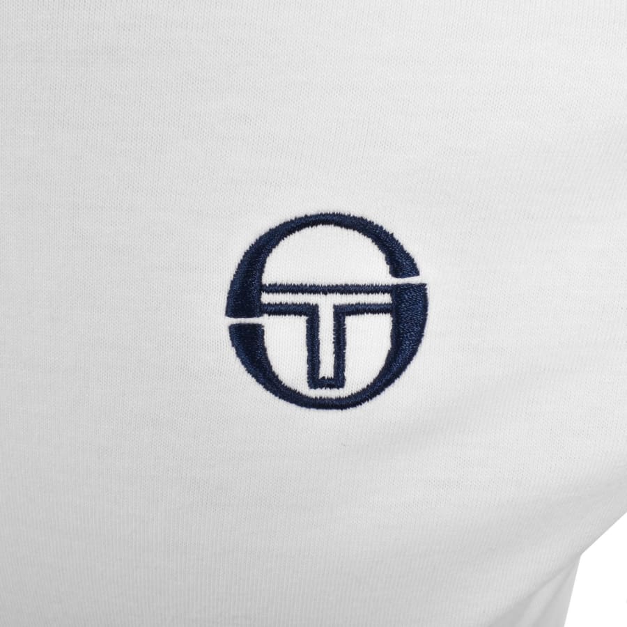 Image number 4 for Sergio Tacchini Orion Davis T Shirt White