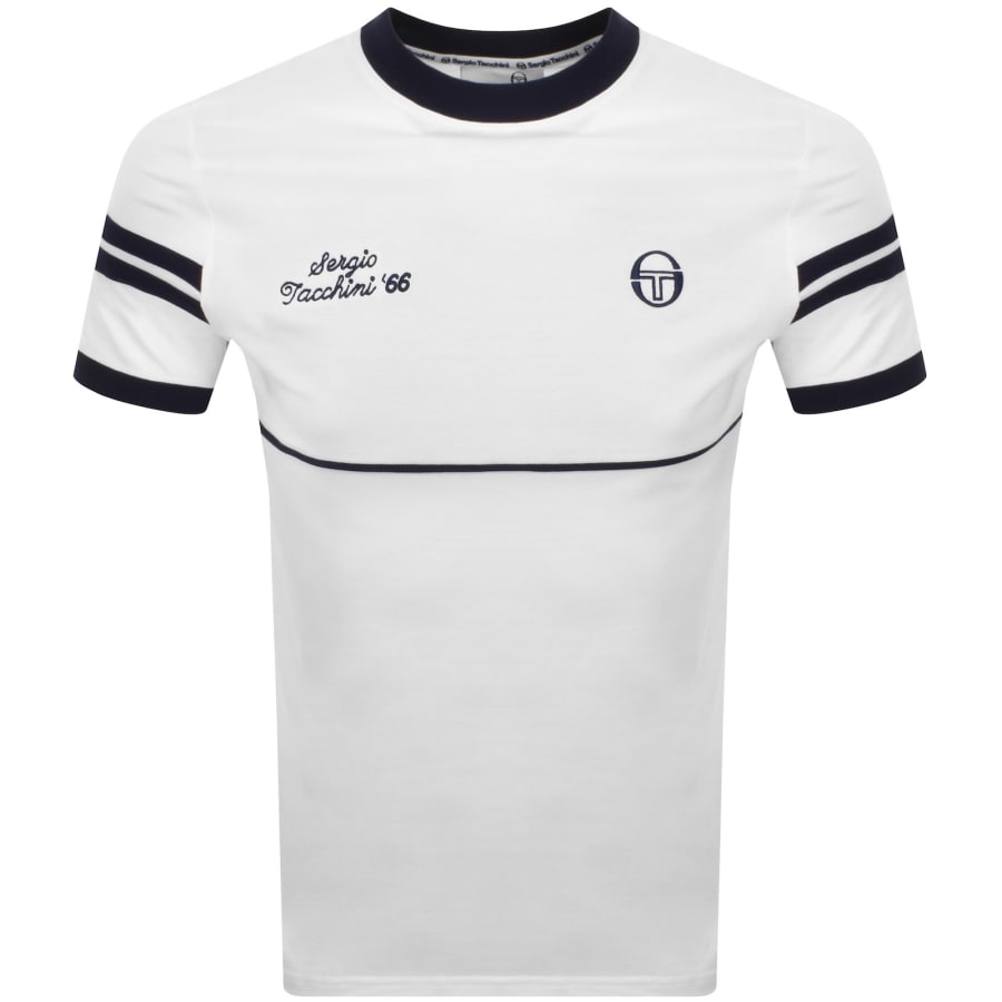Image number 1 for Sergio Tacchini Orion Davis T Shirt White