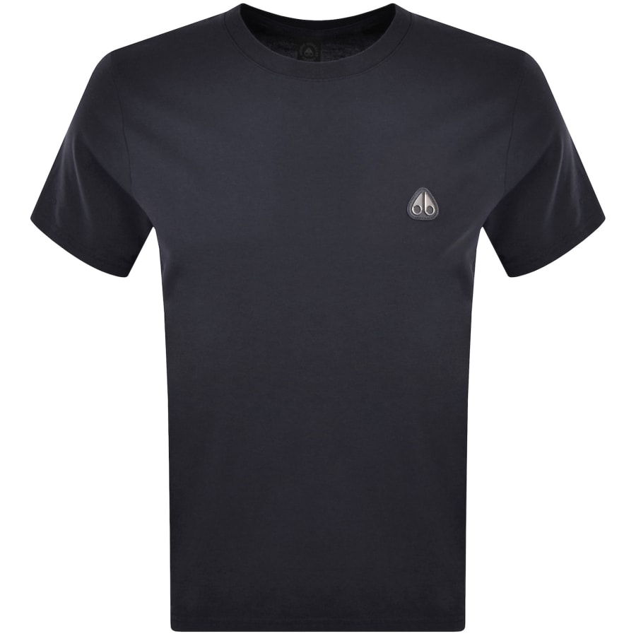 Image number 1 for Moose Knuckles Crescent T Shirt Navy