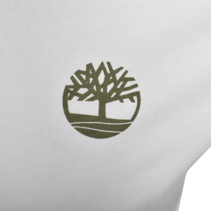 Image number 4 for Timberland Tree Camo Logo T Shirt White