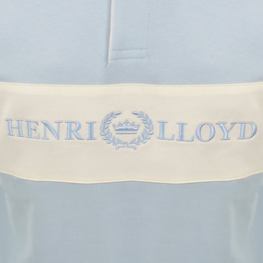 Image number 3 for Henri Lloyd Voyager Rugby Polo Blue