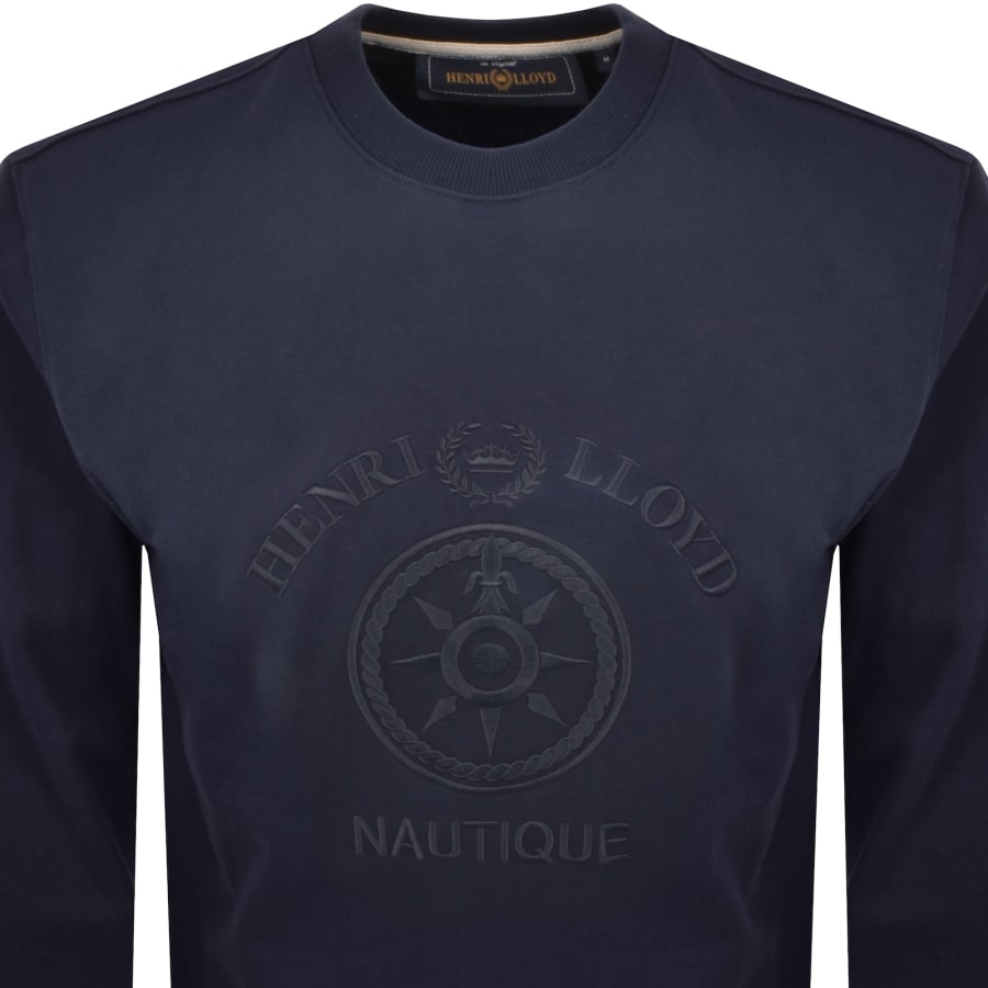 Image number 2 for Henri Lloyd Nautique Sweatshirt Navy