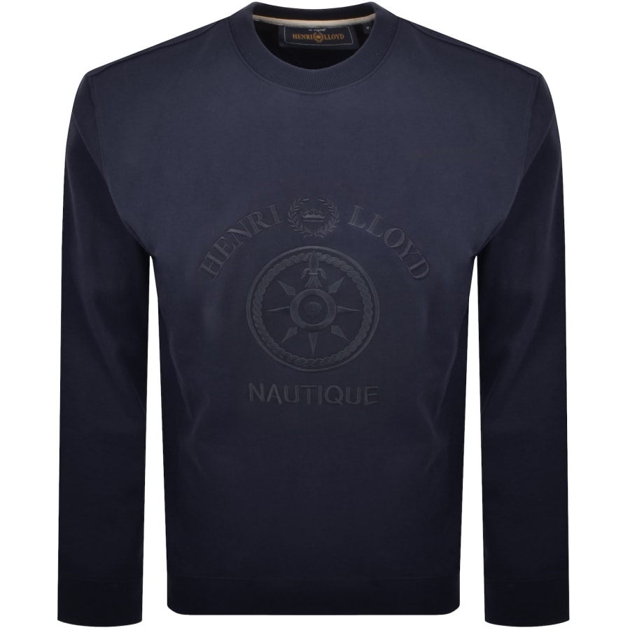 Image number 1 for Henri Lloyd Nautique Sweatshirt Navy