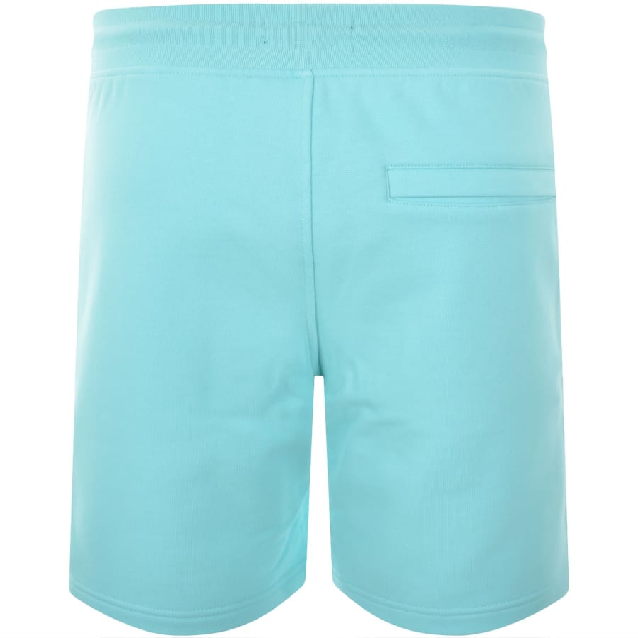 Image number 2 for Marshall Artist Siren Loopback Shorts Aqua Blue