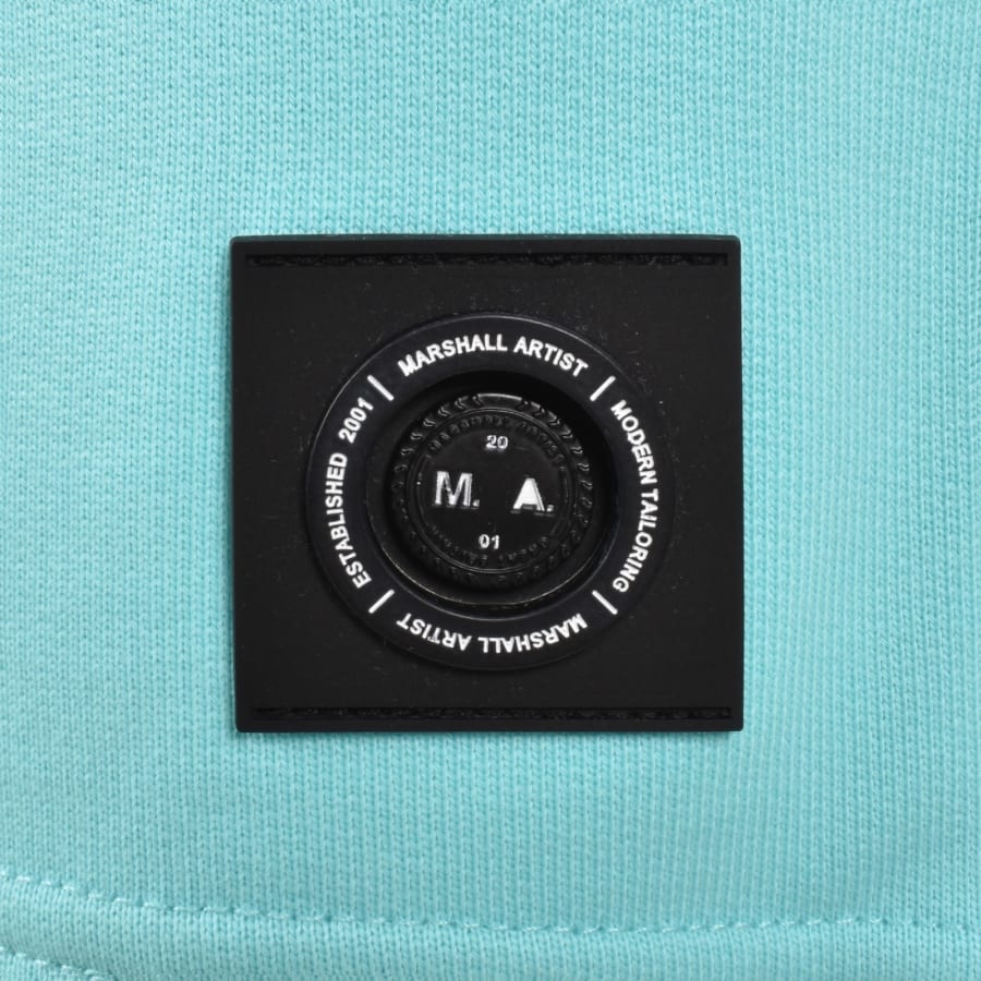 Image number 3 for Marshall Artist Siren Loopback Shorts Aqua Blue