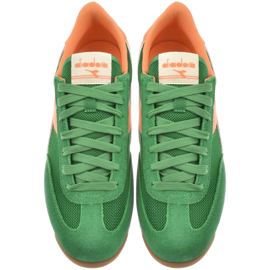 Image number 3 for Diadora Cross Trainers Green Peas