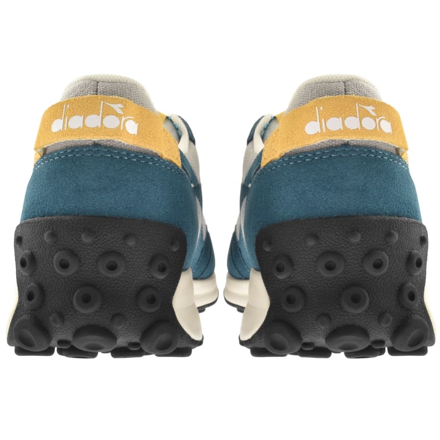 Image number 2 for Diadora Race Suede SW Trainers Blue