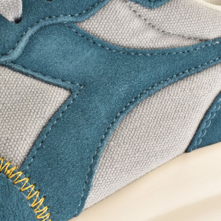Image number 4 for Diadora Race Suede SW Trainers Blue