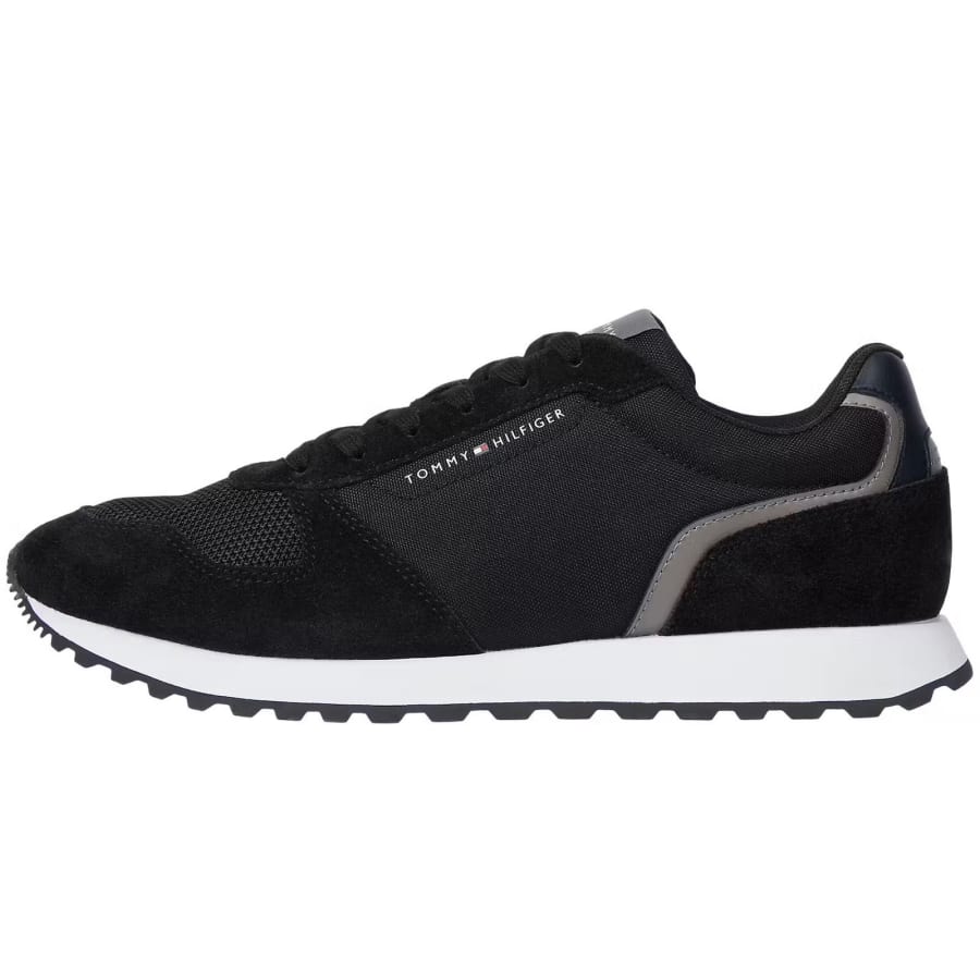 Image number 1 for Tommy Hilfiger New Runner Trainers Black