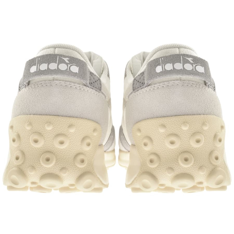 Image number 2 for Diadora Race Suede SW Trainers White