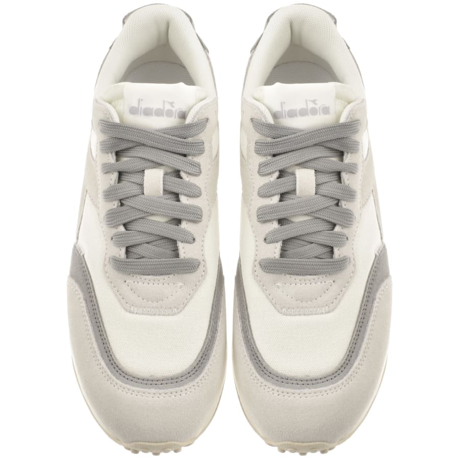 Image number 3 for Diadora Race Suede SW Trainers White