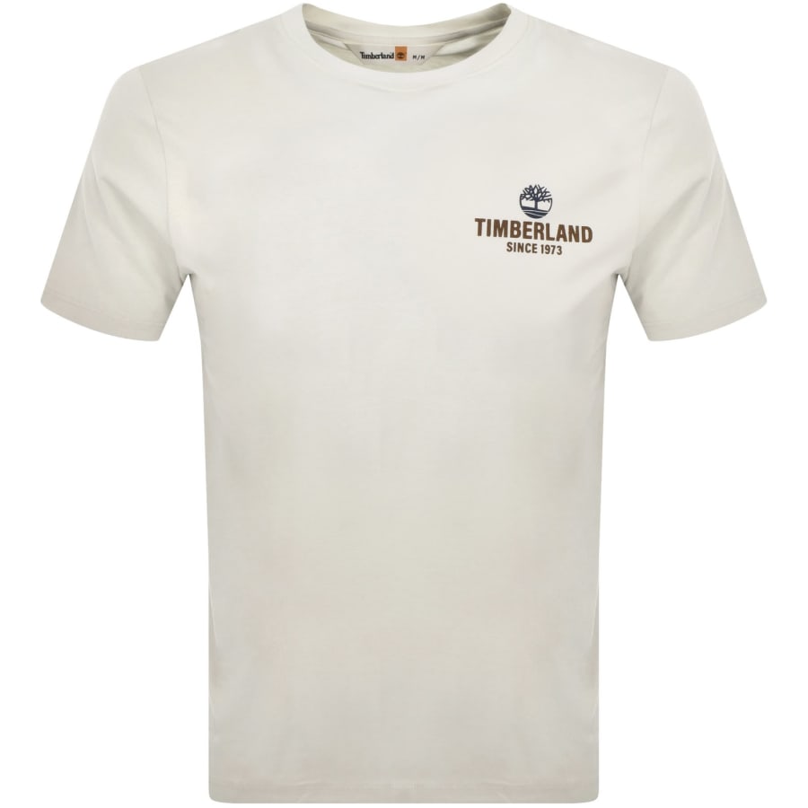 Image number 2 for Timberland Work Inspired T Shirt Vintage White
