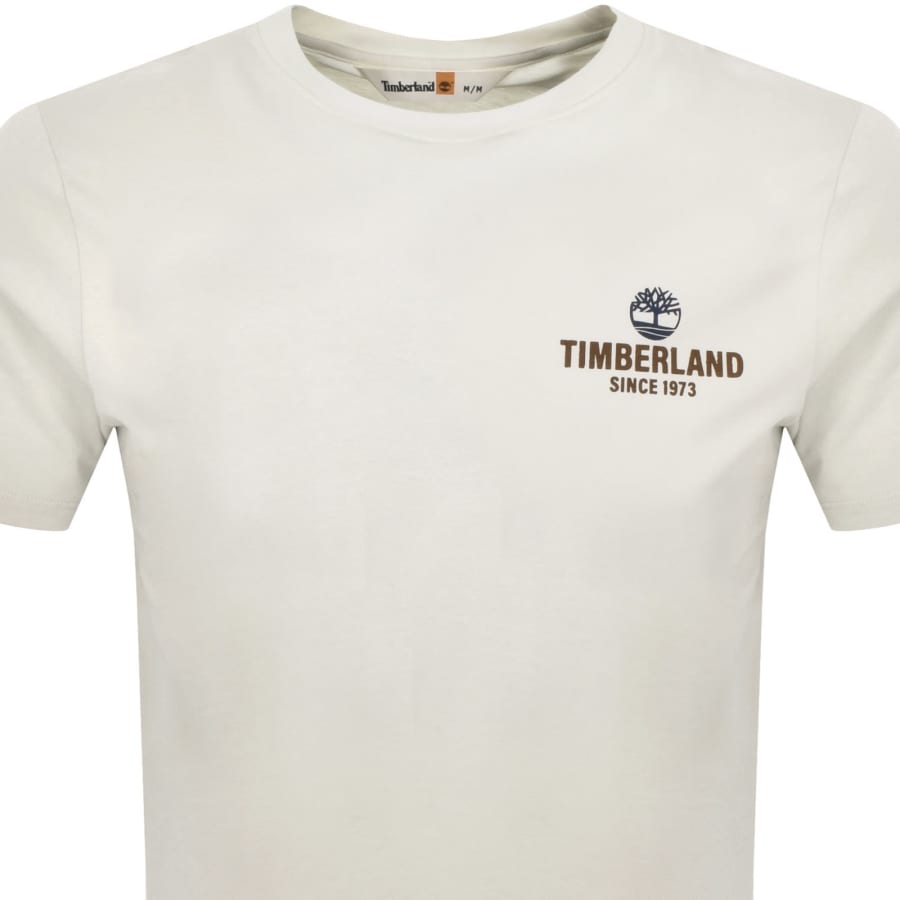 Image number 3 for Timberland Work Inspired T Shirt Vintage White