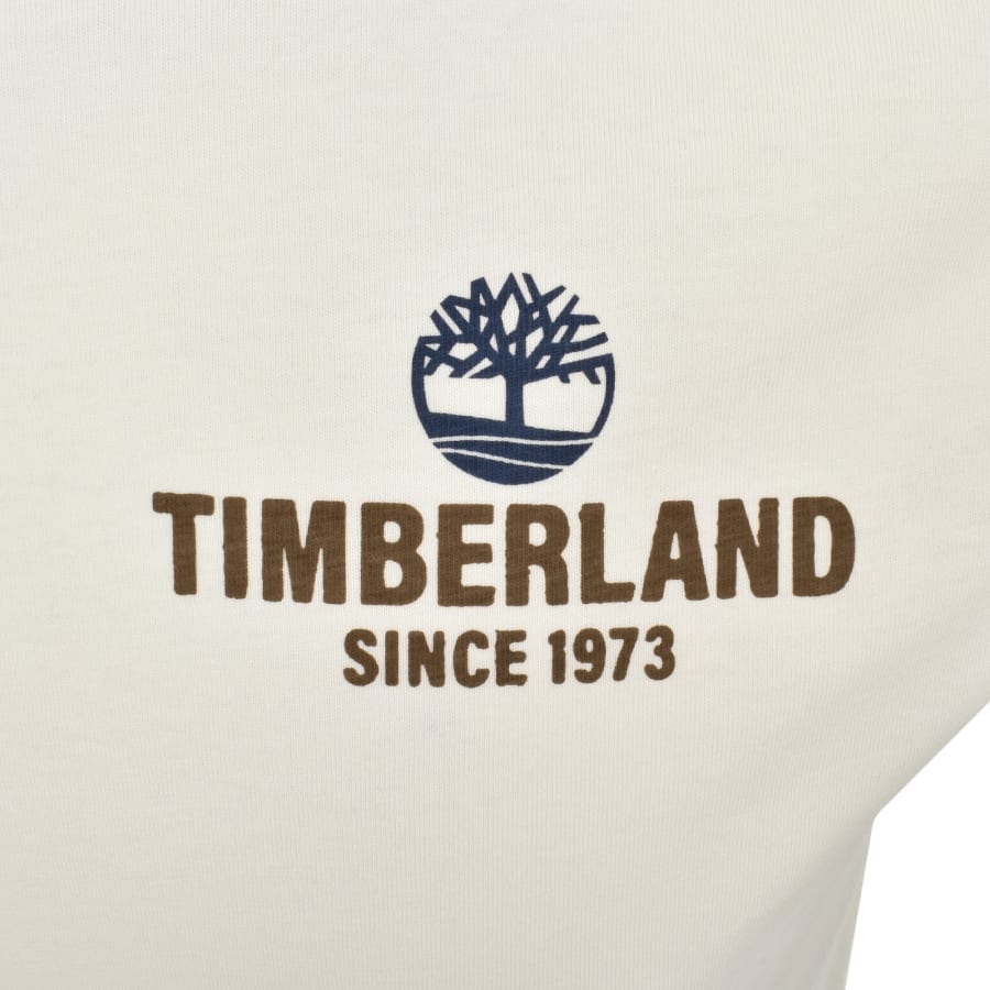 Image number 4 for Timberland Work Inspired T Shirt Vintage White