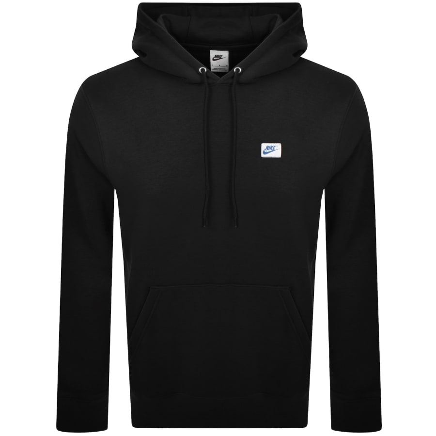 Image number 2 for Nike Dunk Club Hoodie Black
