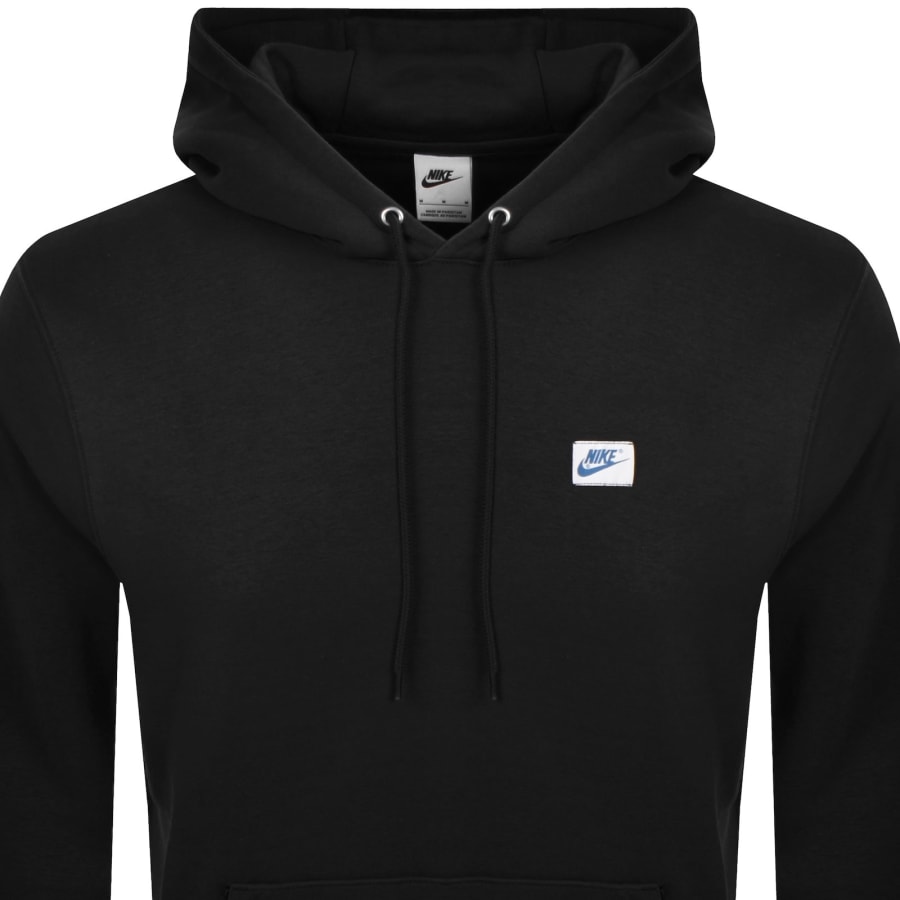 Image number 3 for Nike Dunk Club Hoodie Black