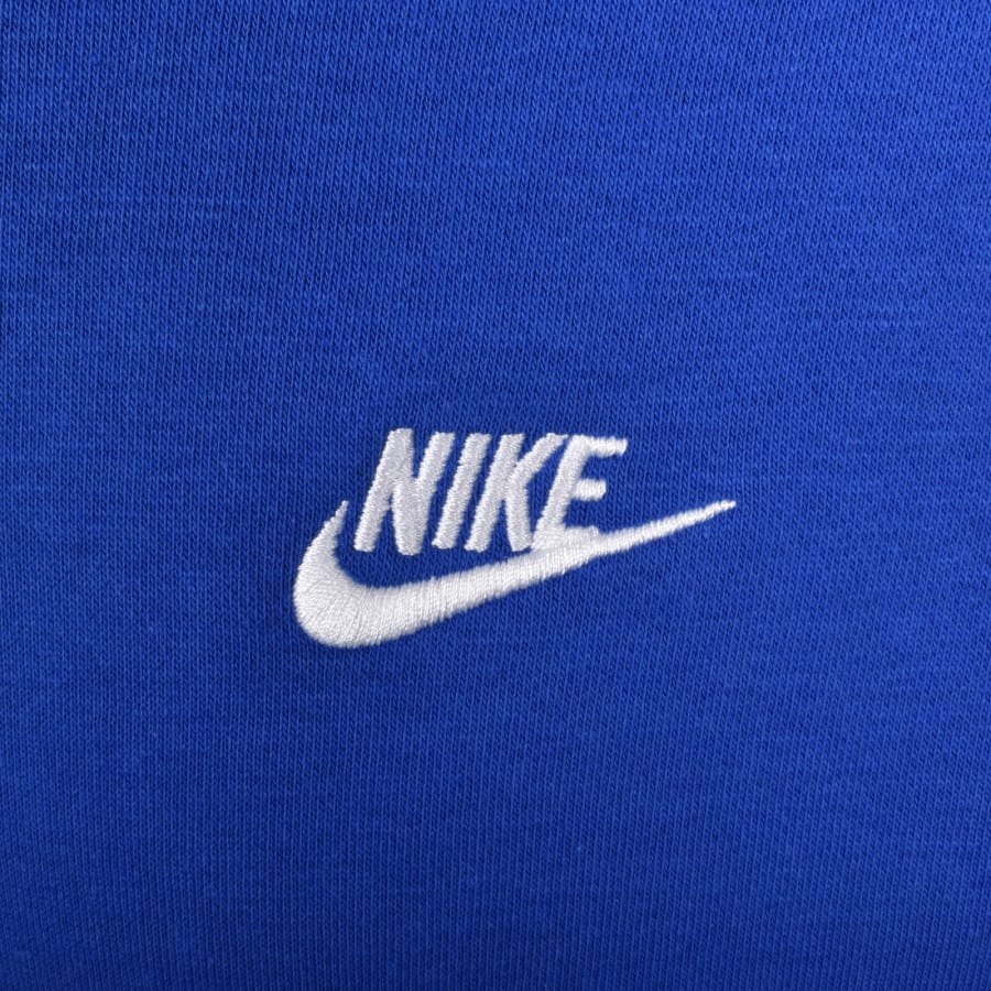 Image number 3 for Nike Club Hoodie Blue