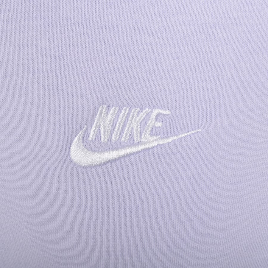 Image number 3 for Nike Crew Neck Club Sweatshirt Lilac