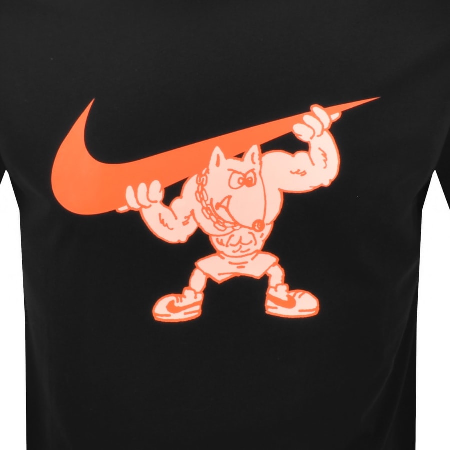 Image number 3 for Nike Training Gym Dog T Shirt Black