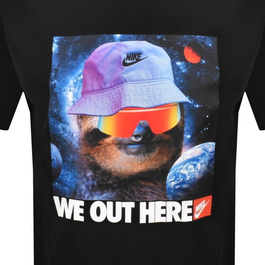 Image number 3 for Nike Sportswear Graphic T Shirt Black