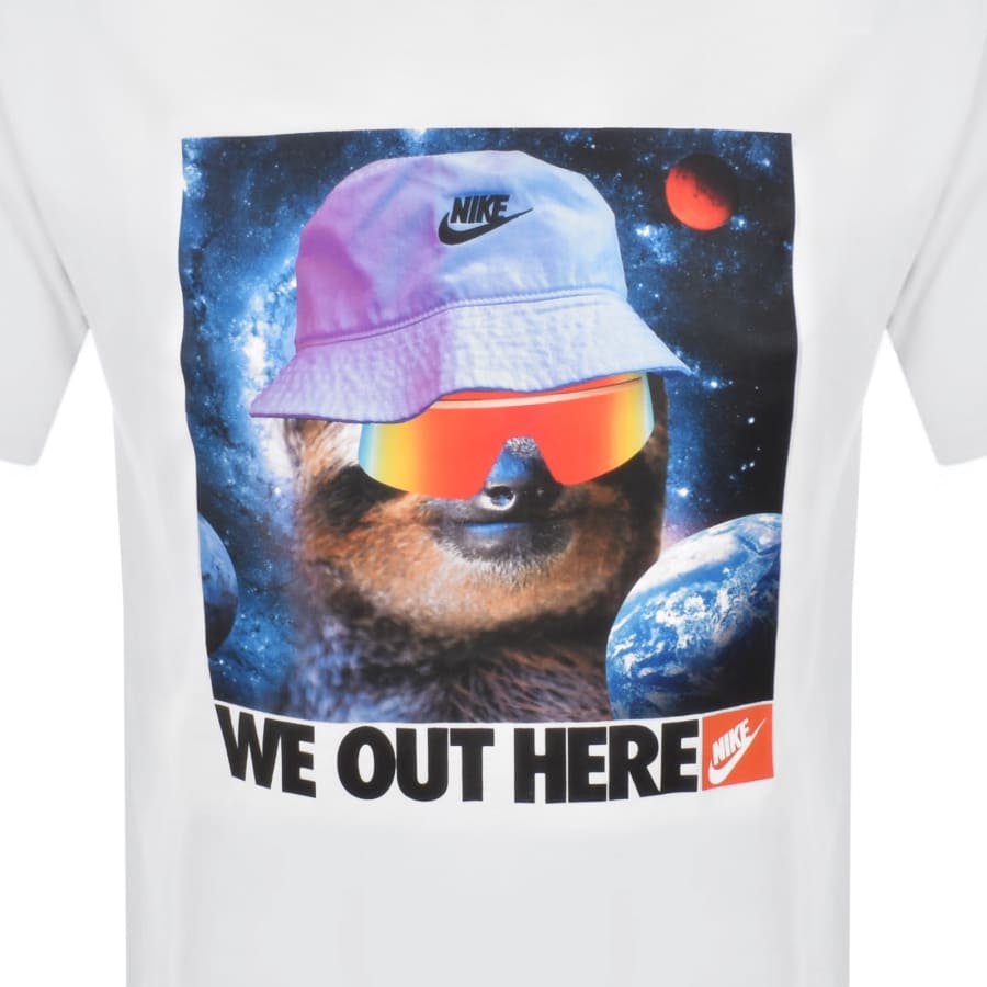 Image number 3 for Nike Sportswear Graphic T Shirt White