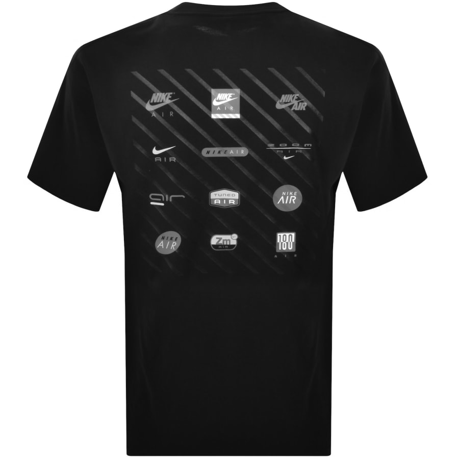 Image number 5 for Nike Air Sportswear Logo T Shirt Black