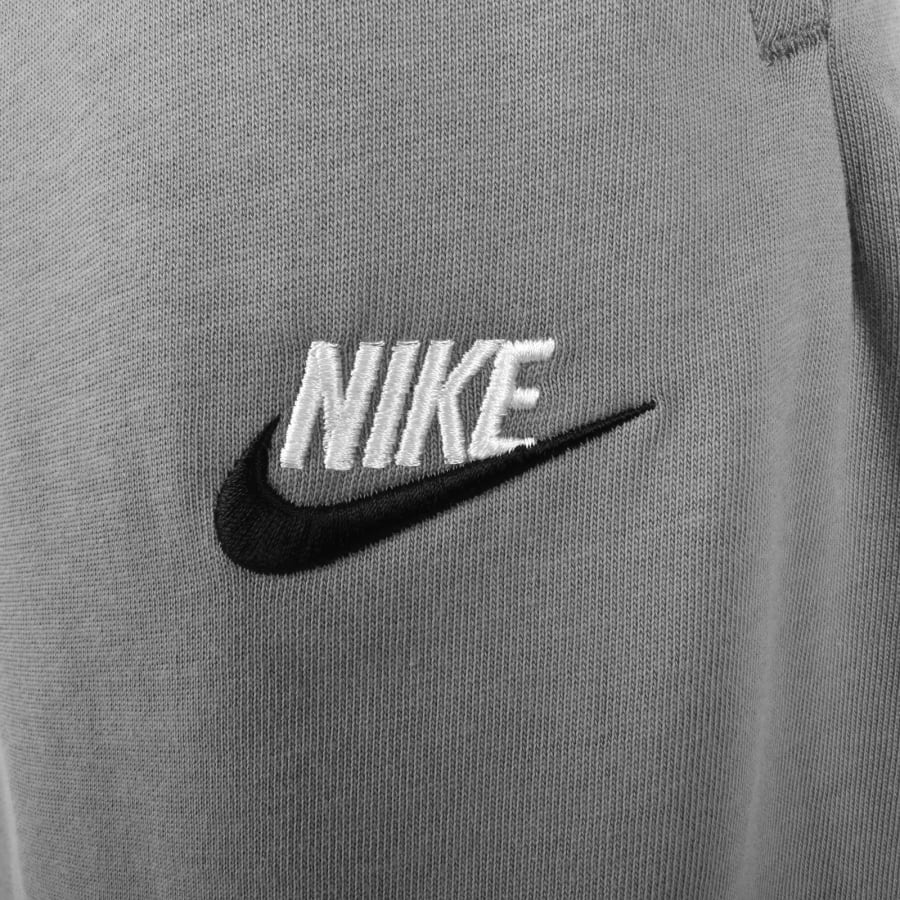 Image number 3 for Nike Sportswear Club Logo Shorts Grey