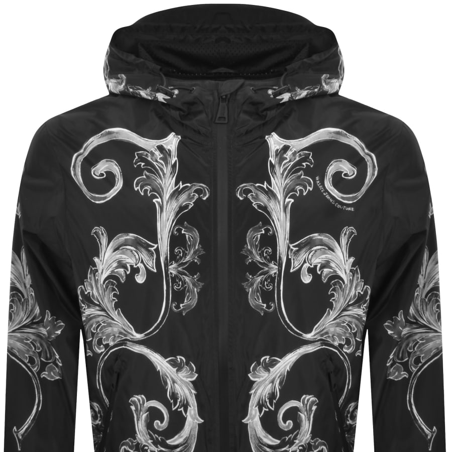 Image number 2 for Versace Jeans Couture Barocco Jacket Black