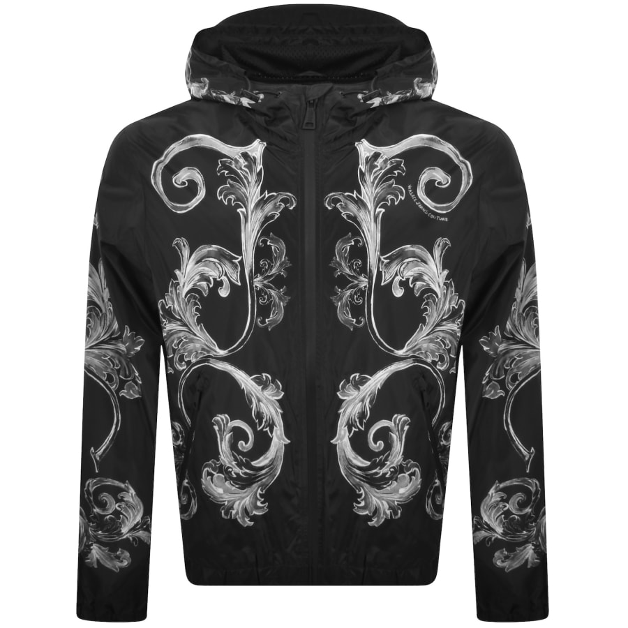 Image number 1 for Versace Jeans Couture Barocco Jacket Black