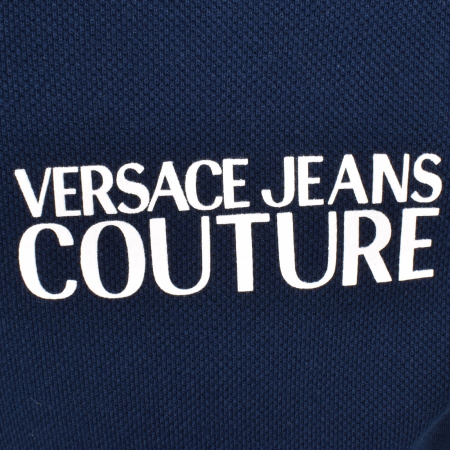Image number 3 for Versace Jeans Couture Polo T Shirt Blue