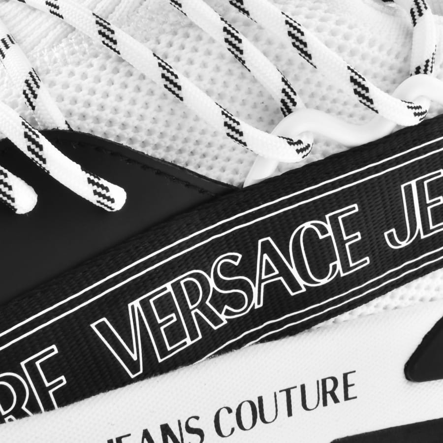 Image number 4 for Versace Jeans Dynamic SA3 Trainers White